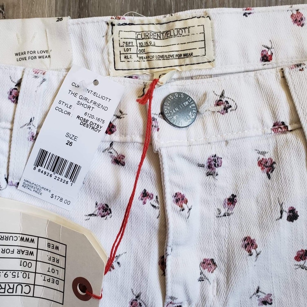 NWT Current/Elliott shorts - Picture 8 of 16